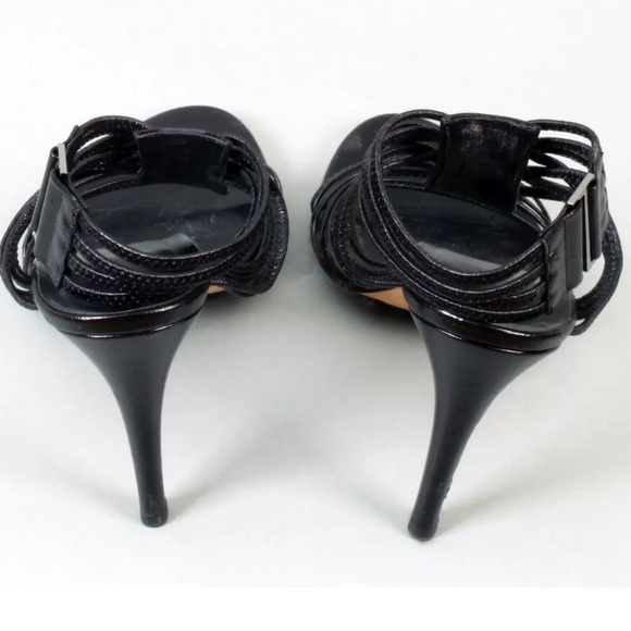 GUCCI Gladiator High Heels Bondage Strappy Leather - Picture 5 of 8